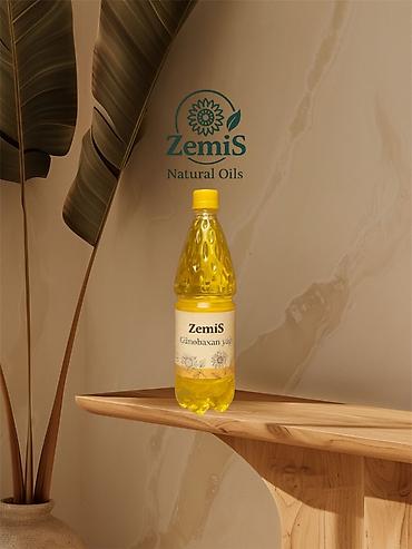 günəbaxan yağı: ZemiS Günəbaxan yağı 7 AZN– Natural Oils seriyası - Tərkib: 100% — 1
