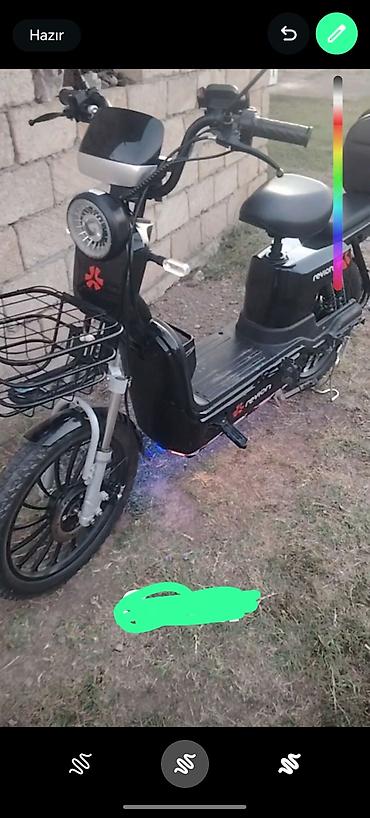 ikinci el cadır: Elektrik velosipedi/skuteri – Revion markası - Şəhər içi rahat — 1