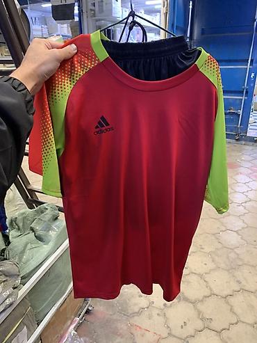 Футболкалар: Футбольная майка Adidas Размеры уточняйте! - Модель: короткий рукав — 1