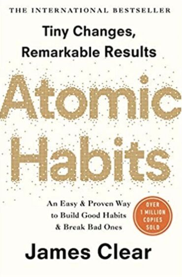 Kitablar, jurnallar, CD, DVD: Atomic Habits - kitabı.

Kitab ingiliscədir. Yenidir