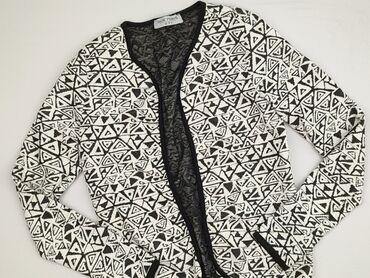 bluzka w geometryczne wzory: Rue Paris, Kardigan damski, rozmiar S