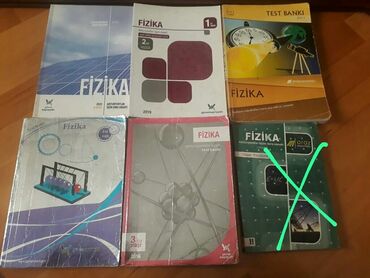 Testlər: "Fizika" derslikler ve testler. Есть еще разные учебники и тесты по — 5