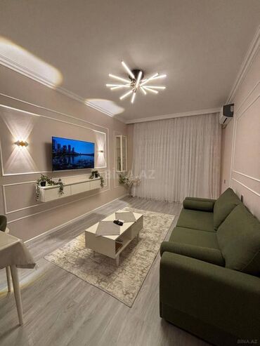 Uzunmüddətli kirayə mənzillər: Xətai Rayonu Günəşli Afrodita Şadlıq Sarayı 2 otaq. Mərtəbə - 9/1 — 4