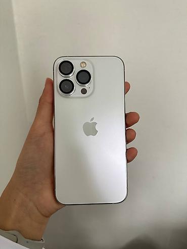 IPhone 13 Pro, Б/у, 128 ГБ, Белый, Зарядное устройство, 84 %