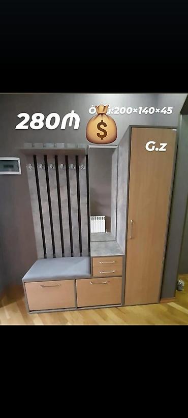 Dehliz mebeli sifarişlə hazırlanır