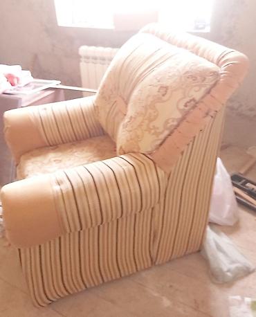 mebel divan kreslo: İşlənmiş, Klassik divan, Divan, Bazasız, Açılan — 4