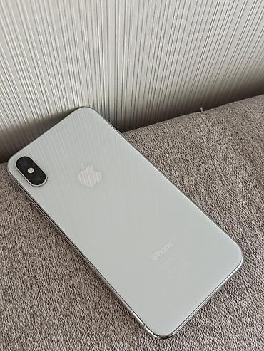 iphone 10 бу купить: IPhone X, Б/у, 256 ГБ, Серебристый, 69 % — 2