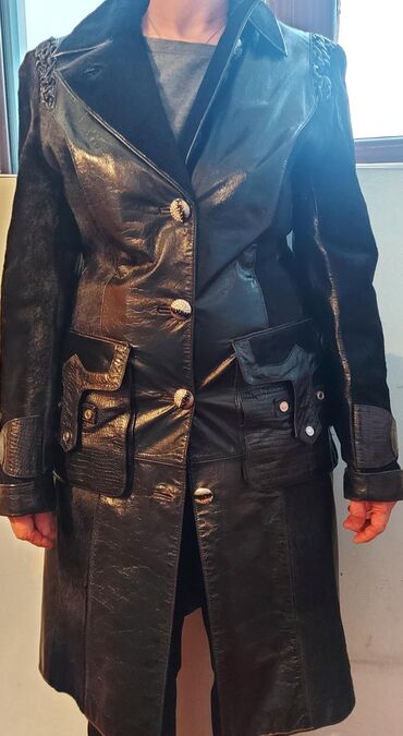 женские классические пальто: Пальто A-Dress, M (EU 38), цвет - Черный
