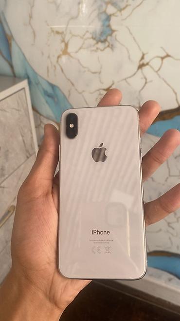 IPhone X, Gümüşü, Face ID lalafo.az -da IPhone X, Gümüşü, Face ID
