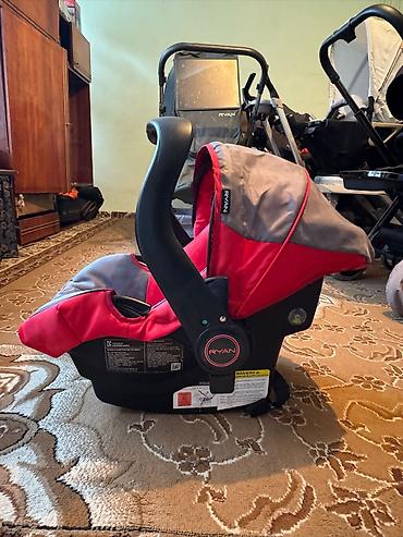 Коляски: Детский комплект для прогулок и поездок: 1) Автолюлька RYAN (группа — 6