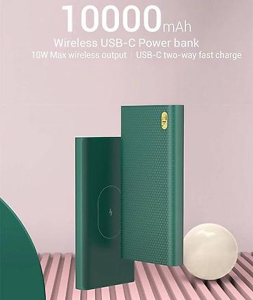 iphone cable: Зарядка Xiaomi zmi wpb01 wireless - power bank 10000 мач — 4