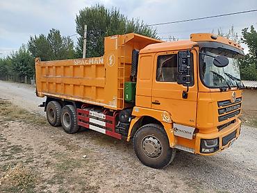кунан ат: Самосвал SHACMAN (оранжевый), 6x4 2019г 340лс каробка 12ступка - — 3