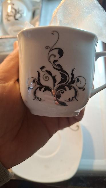 xrom caydan: Çay dəsti, rəng - Ağ, Farfor, Schafer, Türkiyə — 3