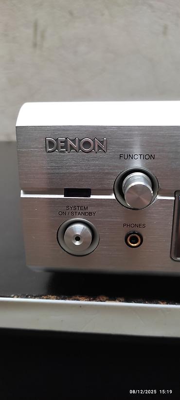 ses sistemi: Denon DRA-F101 AM/FM Stereo Receiver + orijinal pult - Kompakt “slim” — 6