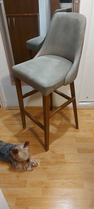 polovne stolice za sminkanje: Bar, color - Grey, Used