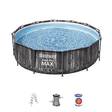 Каркасный бассейн Bestway Steel Pro MAX - Форма: круглый - Серия