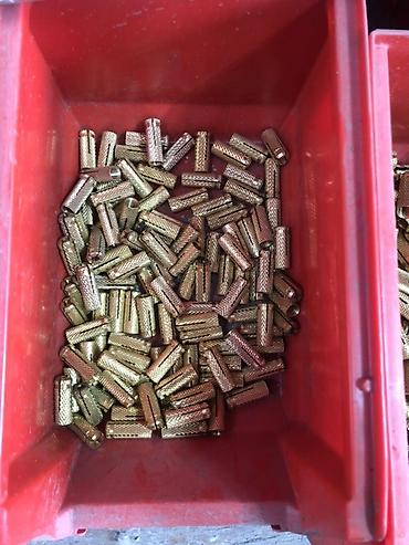 Анкерные болты: Латунные анкеры-втулки для бетона - Материал: латунь — 2