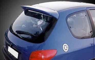 SPOJLER KACKET PEUGEOT 206 | Spojler Kačket za zadnja peta vrata za