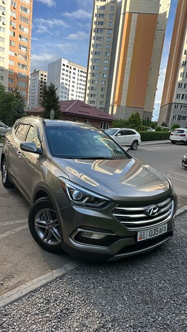 Продажа авто: Hyundai Santa Fe: 2017 г., 2.4 л, Автомат, Бензин, Кроссовер