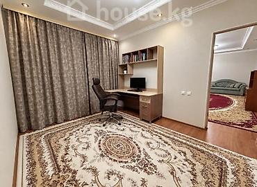 квартира сдаются дордой моторс: 3 комнаты, 120 м², Дордой Моторс рынок Индивидуалка, 2 этаж, Евроремонт — 3