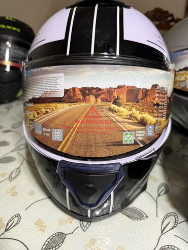 Спецодежда: #Шлем #Мотошлем Полноразмерный мотоциклетный шлем интегрального типа — 7