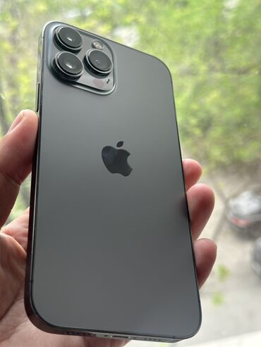 Apple iPhone: IPhone 13 Pro Max, Б/у, 128 ГБ, Graphite, 86 %