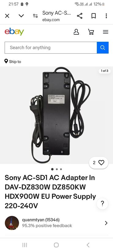 ev proyektleri kataloq: Sony Dav dz 830 ev kinoteatrin adaptoru