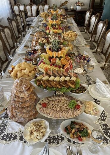 Выездные банкеты: Выездные банкеты | Повара | Фуршетный стол — 9