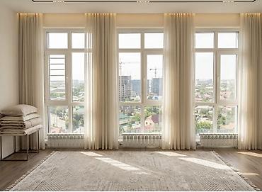 оргтехстрой: 3 комнаты, 101 м², Душанбинка Элитка, 10 этаж, Евроремонт — 5