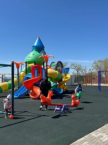 Иссык-Куль 2026: Коттедж, котедж ЦО Атлантис, Сары-Ой, Баскетбольная площадка, Бассейн, Детская площадка — 14