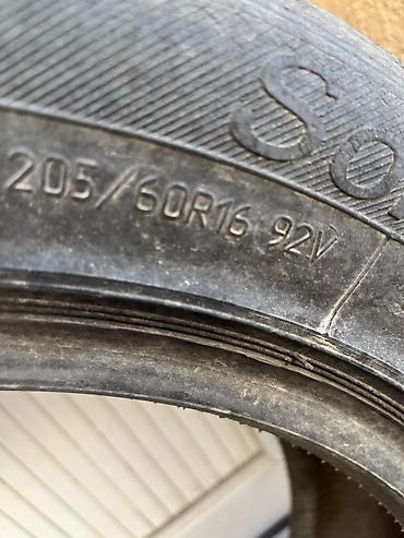 raf masin: Premiorri yaz–yay şini1 ededi 50 azn - Ölçü: 205/60 R16 - Yük/sürət — 5