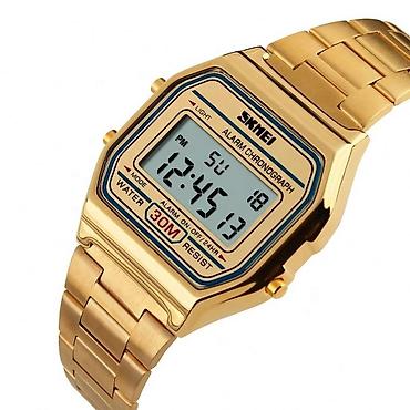 iphone whatch: Классические часы часы, Skmei, Оригинал, Водонепроницаемые, Секундомер, Мужские, Новый — 1