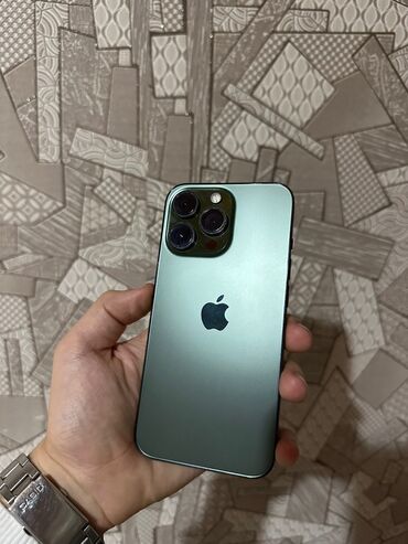 одиннадцатый iphone: IPhone 13 Pro, 128 ГБ, Alpine Green, Отпечаток пальца, Face ID