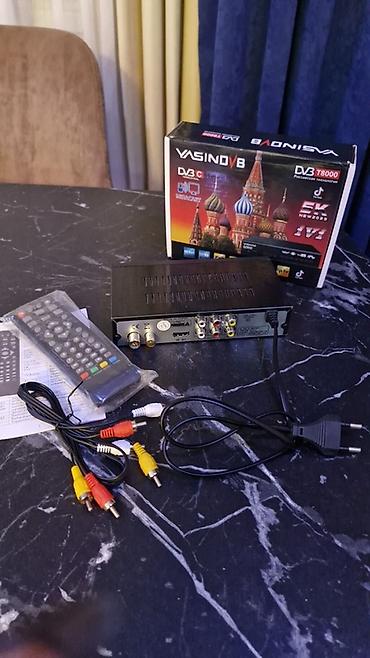 xiaomi tv box s: YASIN DVB T8000 rəqəmsal TV qutusu Xüsusiyyətlər: - DVB-T/C — 1