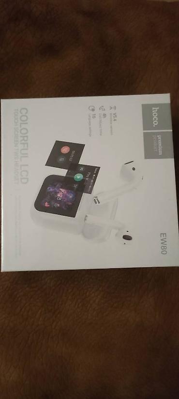 ucuz bluetooth qulaqlıq: Yeni Simsiz (Bluetooth) Qulaqcıqlar, Hoco, rəng - Ağ — 1