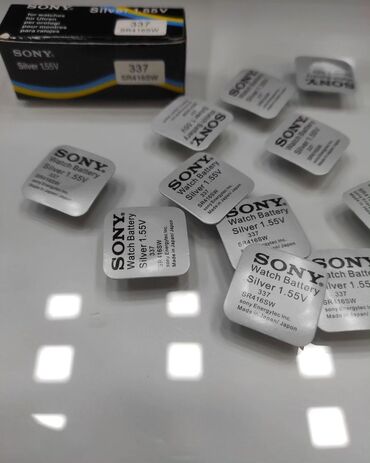 mikro qulaqciq: Sony 337 mikro batareya. Mikro qulaqcıq və saatlar üçün. Çox alana