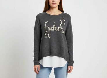 stradiwarius swetry: C&A, Sweter damski, rozmiar S