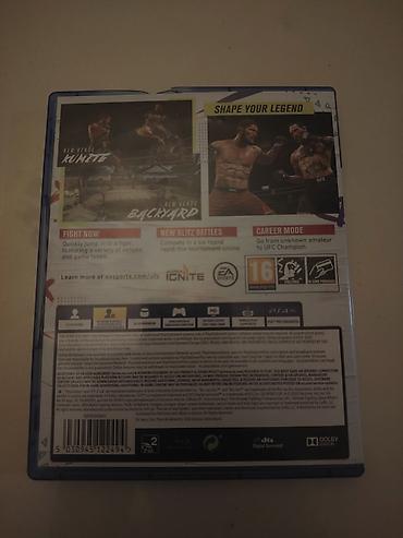 ps4 ufc 4: Məhsul: PS4 oyun diski – EA Sports UFC 4 (PEGI 16) 2 GÜN İSDİFADƏ — 1