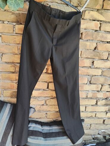 muske trenerke od mikrofibera: SOliver poslovne pantalone L, Xl Struk po 41 Kukovi 48 Nogavice spolja