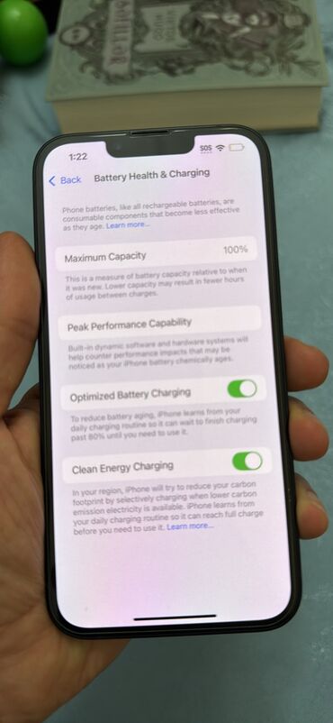 Mətbəx texnikası: IPhone 13, 128 GB, Jet Black, Face ID