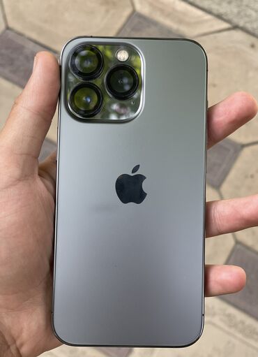 телефондор буу: IPhone 13 Pro, Б/у, 128 ГБ, Черный, 82 %