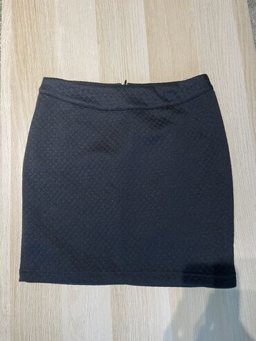 zimska suknjica s duzina c: XS (EU 34), S (EU 36), Mini, color - Black