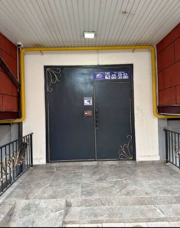 квартира бишкек одно комнатный: 1 комната, 45 м², 107 серия, 1 этаж, Евроремонт