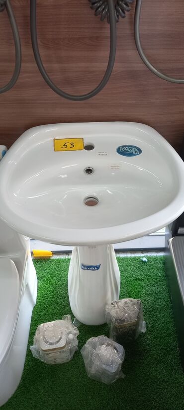 пластиковые окна баку: Keramik piyada lavabo modelləri - Material: parlaq ağ keramika