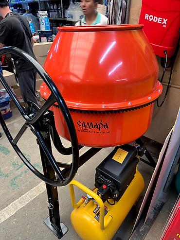 Бетономешалки, смесители: Бетономешалка 210 л АЛЬФА Оригинал 100% Мотор — 4