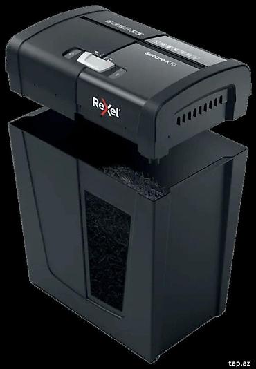 Ofis avadanlığı: Rexel Secure X10 kağız doğrayıcı Rexel Secure X10 kağız doğrayıcı 🟢 — 1
