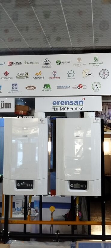 Zaslonkalar: Erensan “Isı Mühendisi” divar tipli qaz qazanları - İki ədəd kompakt