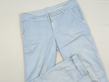 spodnie moro dresowe: Material trousers for women, size M (EU 38)