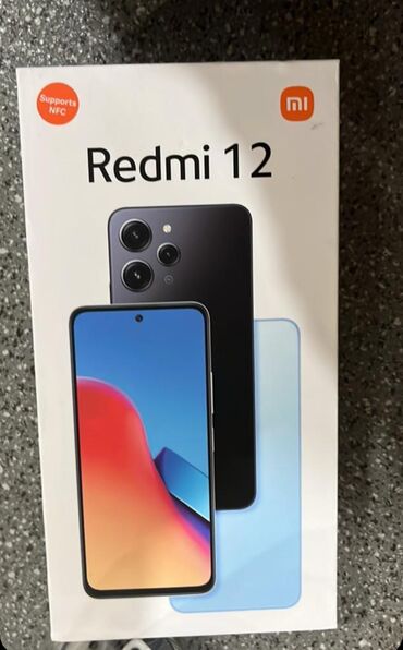 redmi 13c 8256 qiyməti: Xiaomi Redmi 12, 128 GB, rəng - Mavi, 
 Barmaq izi