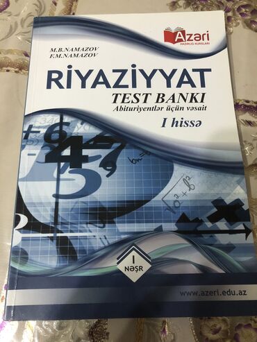 informatika beledcisi kitabi pdf: Riyaziyyat test banki